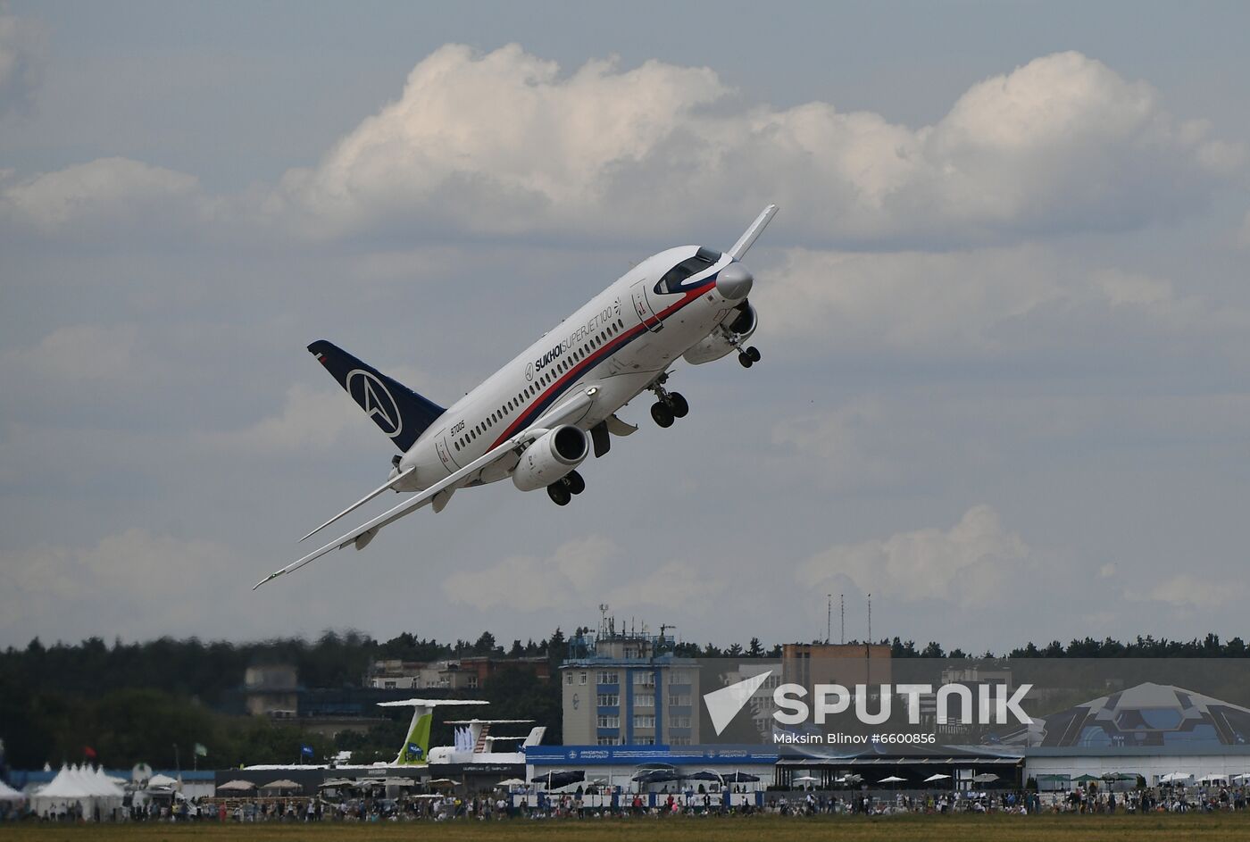 Russia MAKS Airshow Flight Program