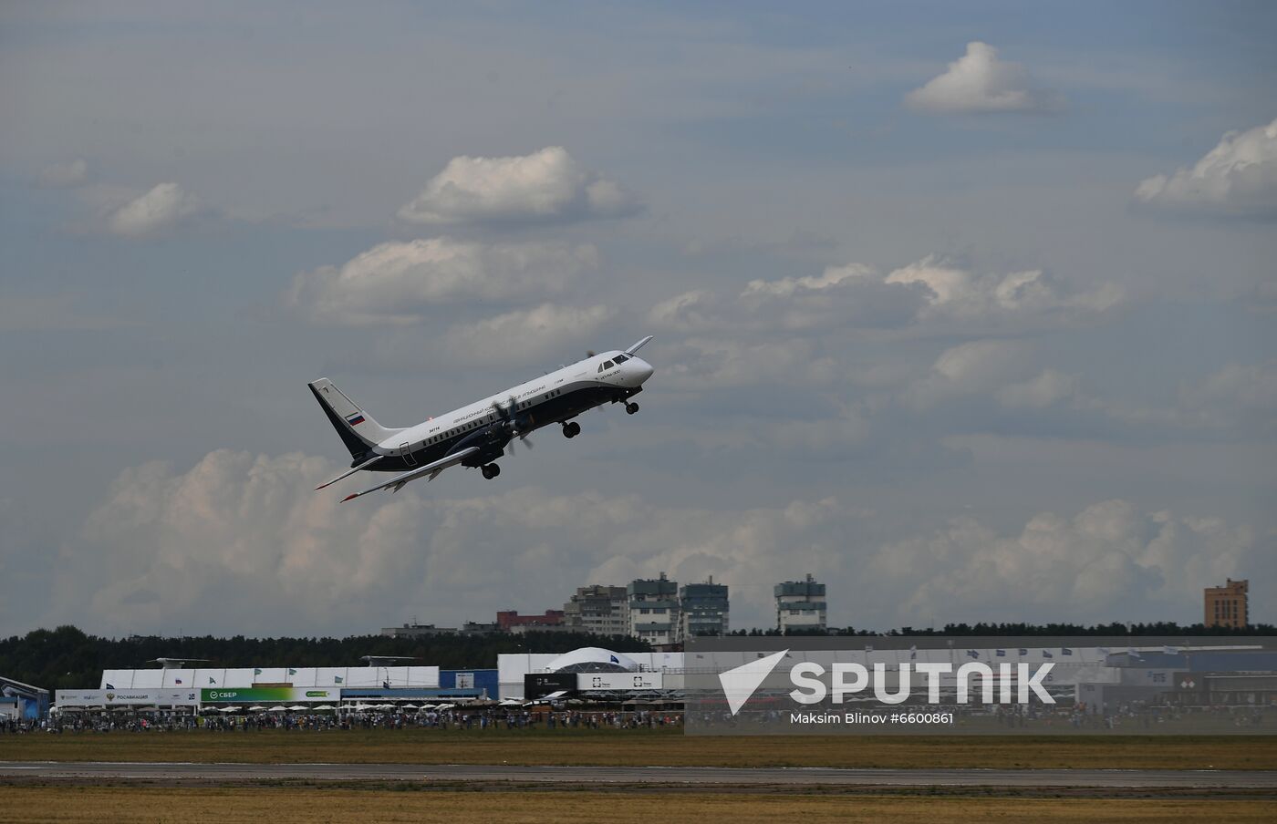 Russia MAKS Airshow Flight Program
