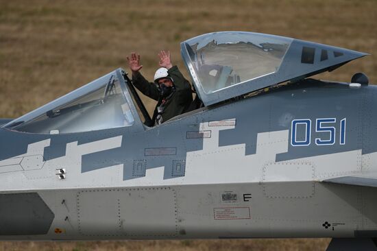 Russia MAKS Airshow Flight Program