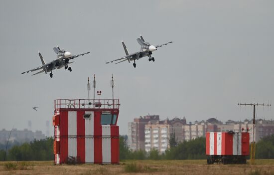 Russia MAKS Airshow Flight Program