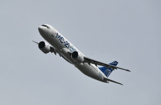 Russia MAKS Airshow Flight Program