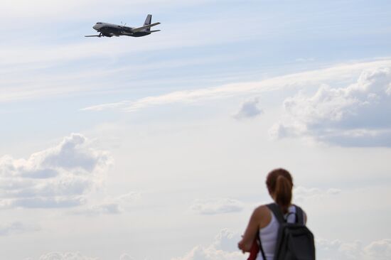 Russia MAKS Airshow Flight Program