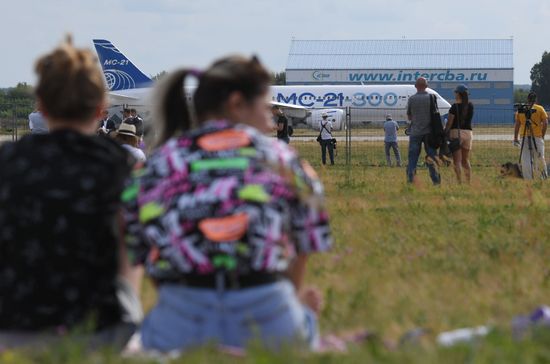 Russia MAKS Airshow Flight Program