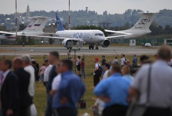 Russia MAKS Airshow Flight Program
