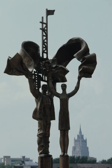 All-Union Sculpture Exhibition in Moscow