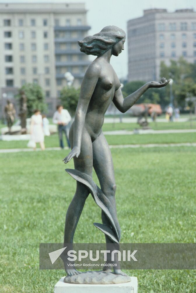 All-Union Sculpture Exhibition in Moscow