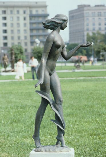All-Union Sculpture Exhibition in Moscow