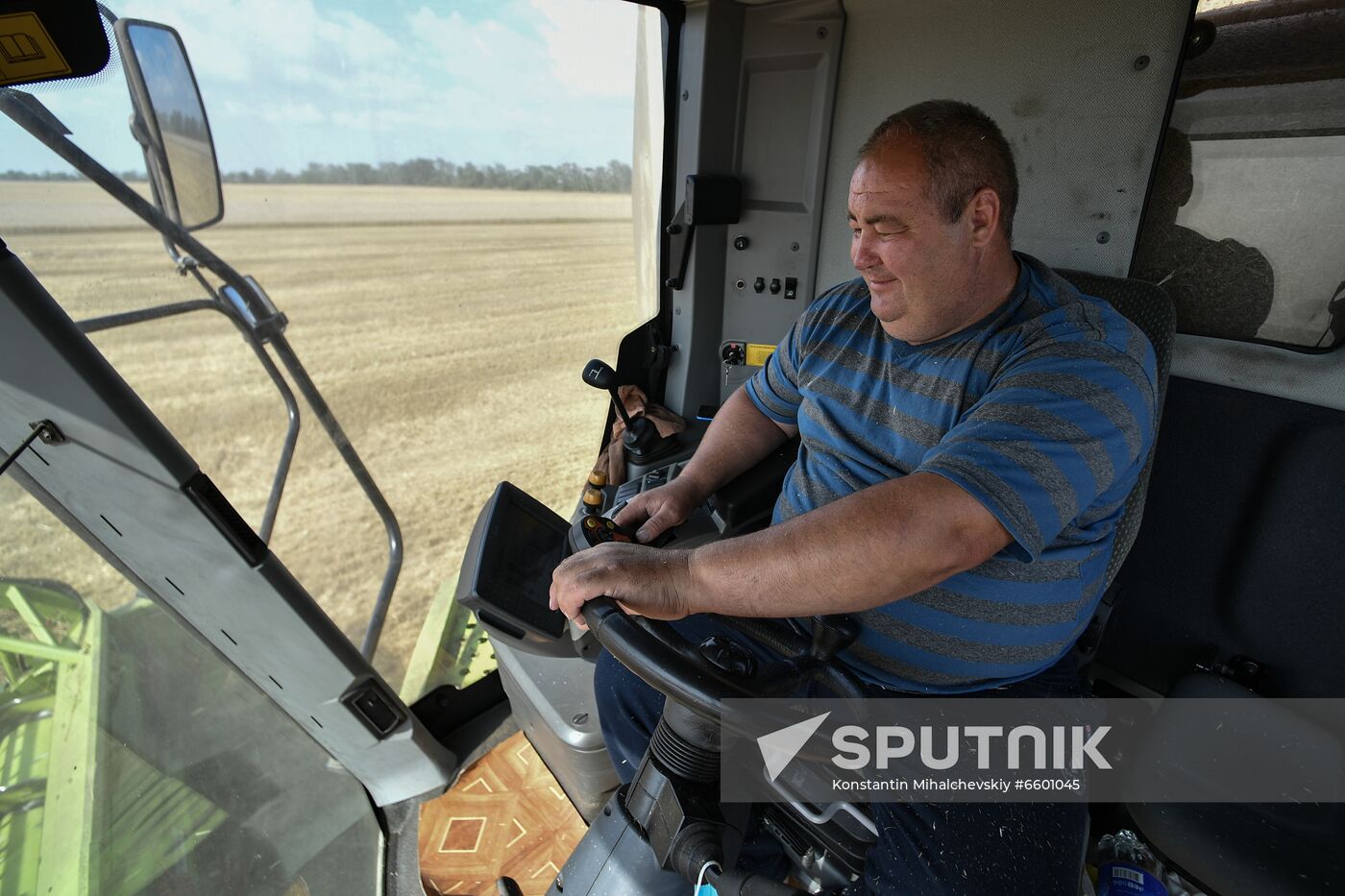 Russia Agriculture Wheat Harvesting