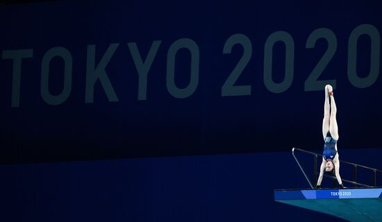 Japan Olympics 2020 Diving Training