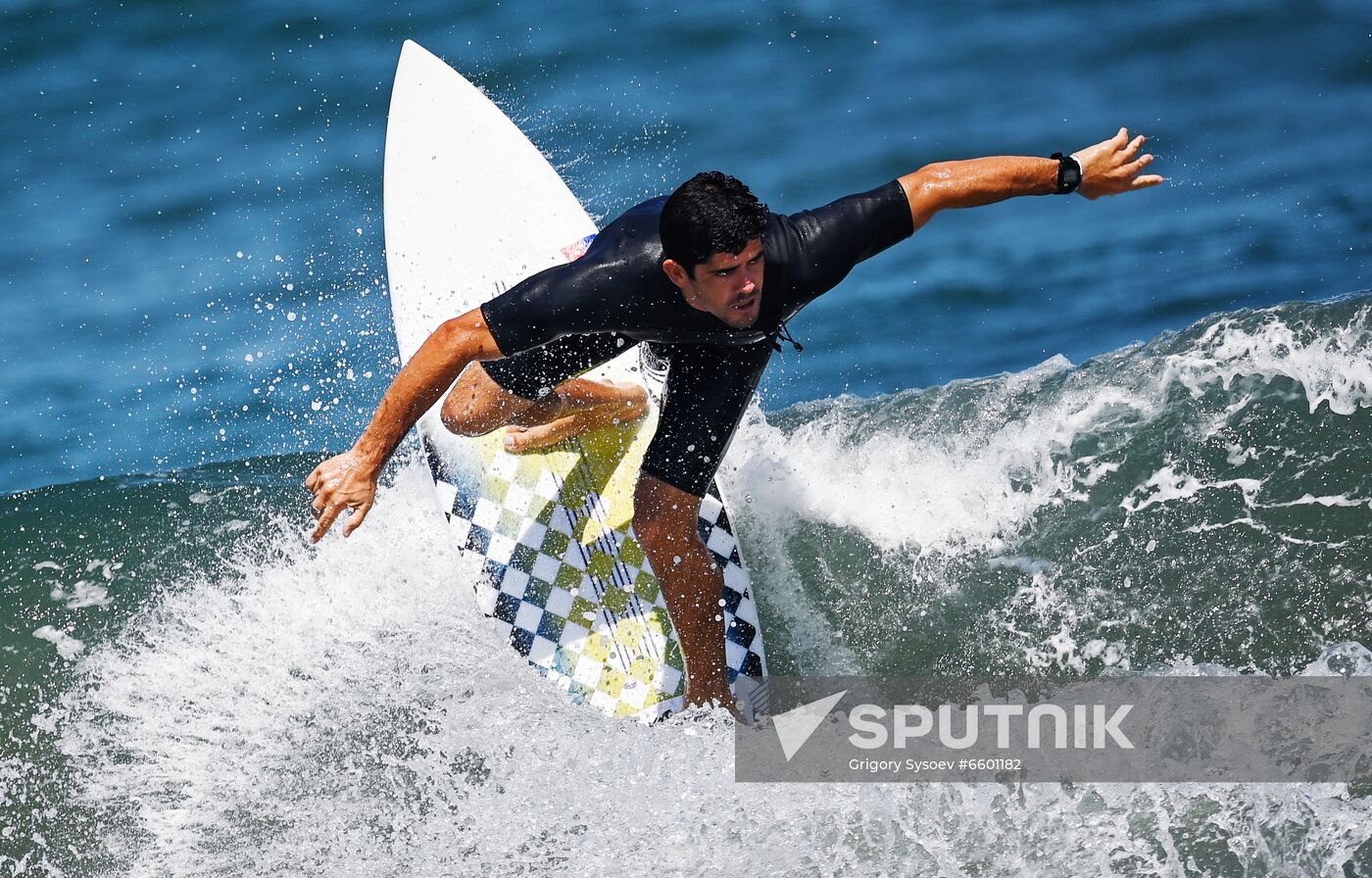 Japan Olympics 2020 Surfing Training