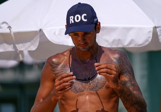 Japan Olympics 2020 Beach Volleyball Russia Training