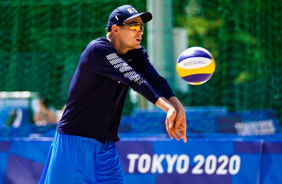 Japan Olympics 2020 Beach Volleyball Russia Training