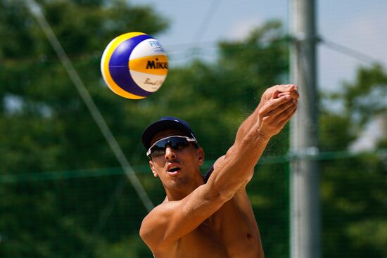 Japan Olympics 2020 Beach Volleyball Russia Training