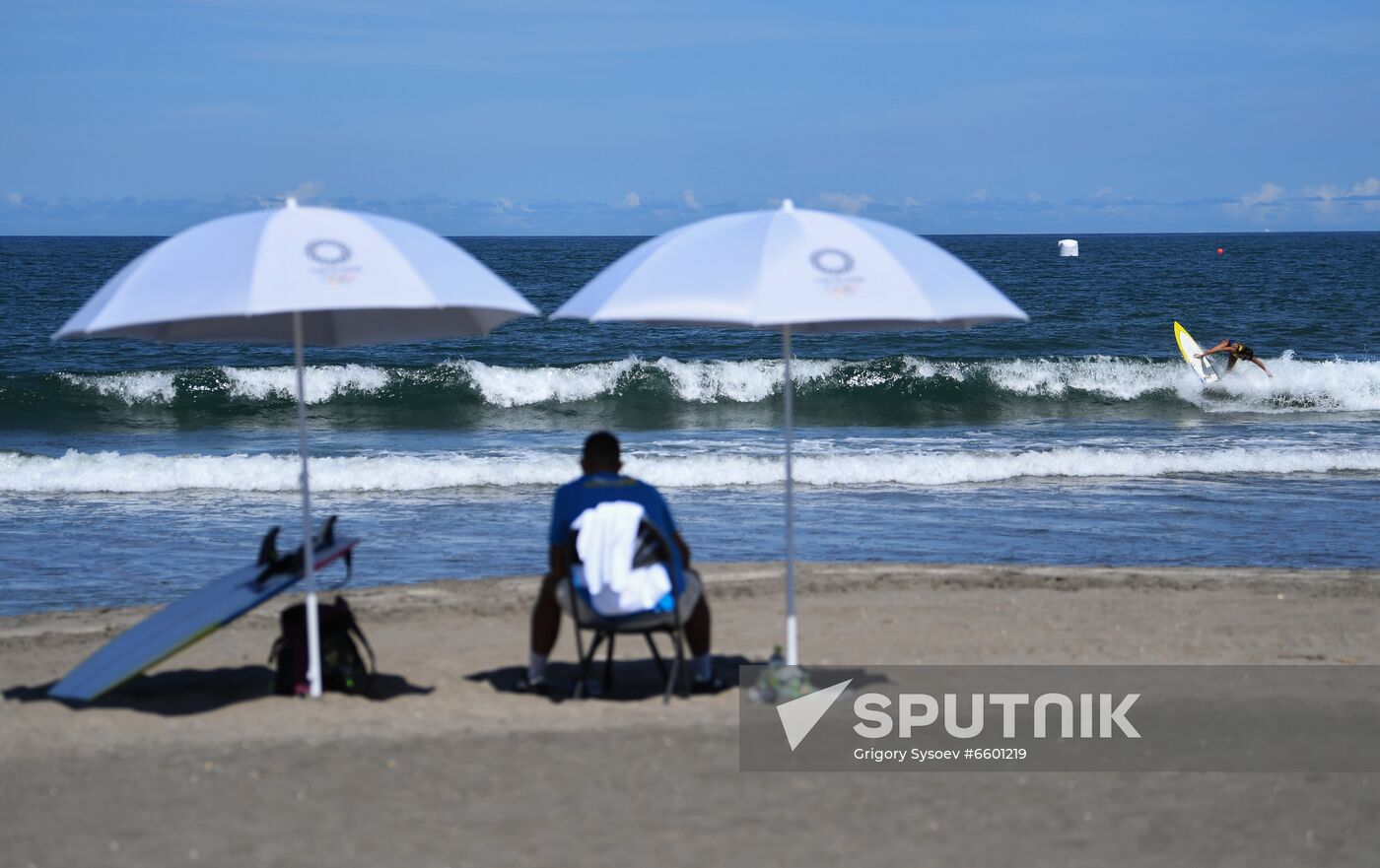 Japan Olympics 2020 Surfing Training