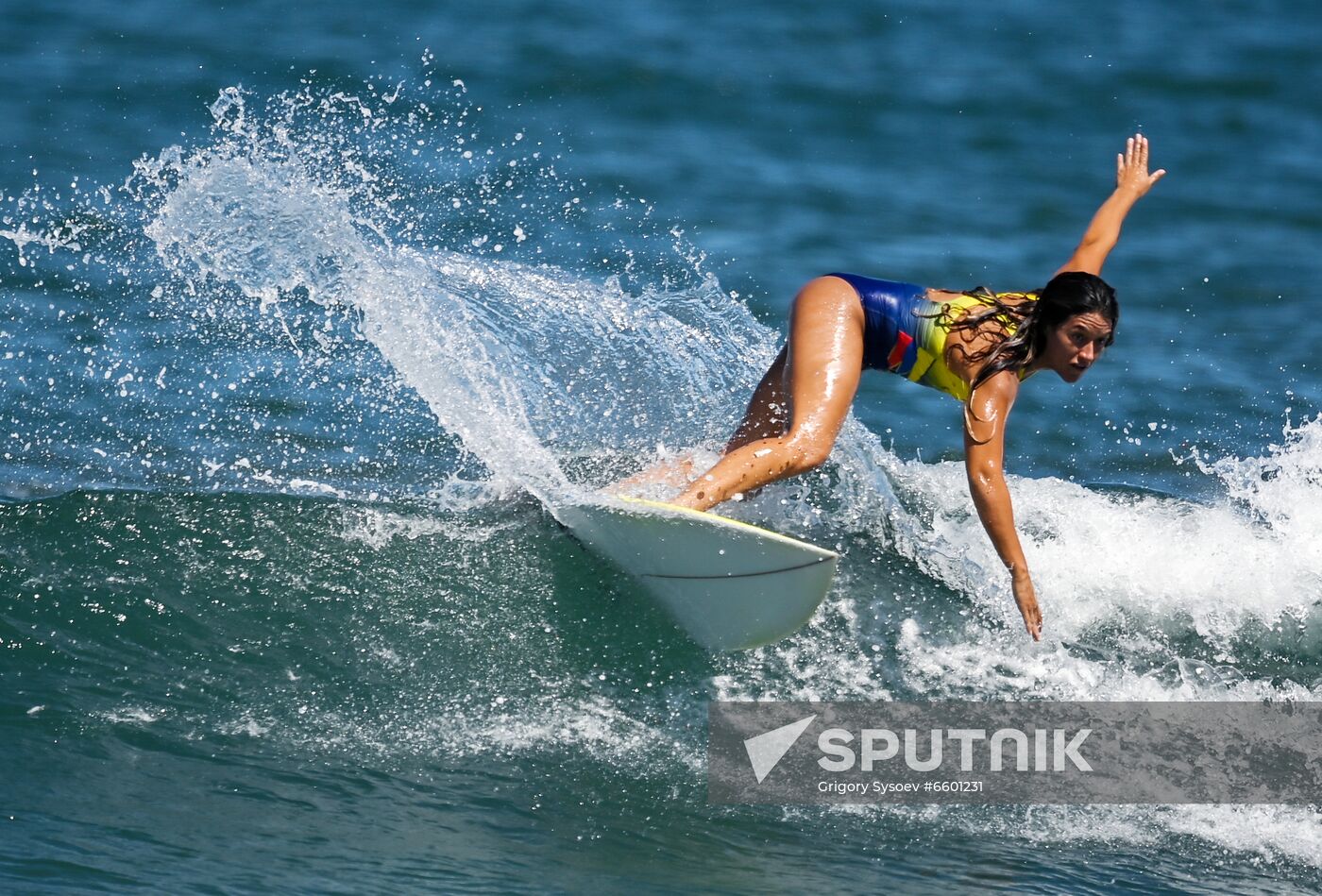 Japan Olympics 2020 Surfing Training