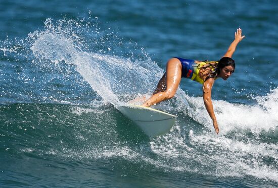 Japan Olympics 2020 Surfing Training