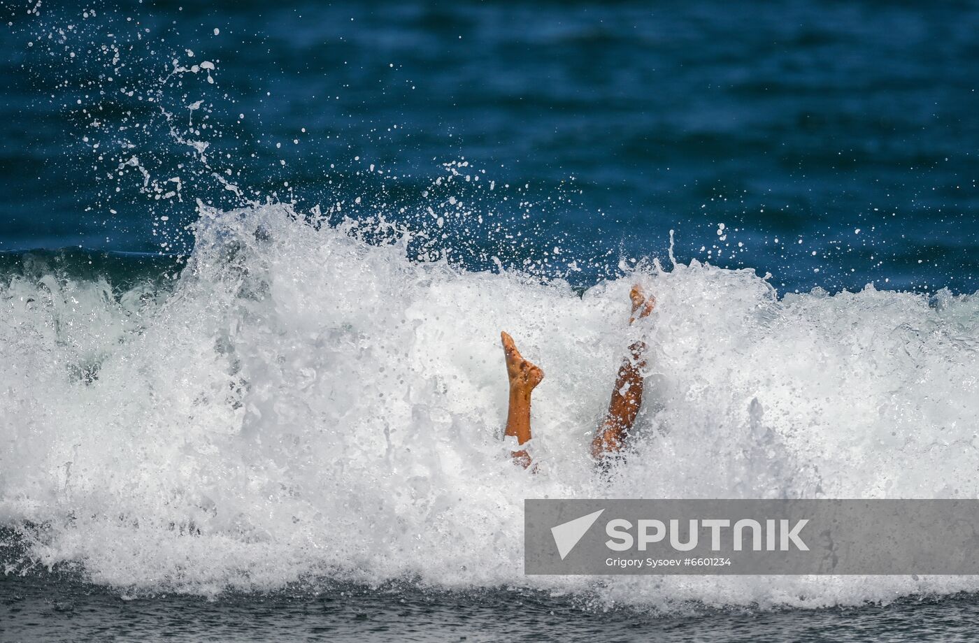 Japan Olympics 2020 Surfing Training