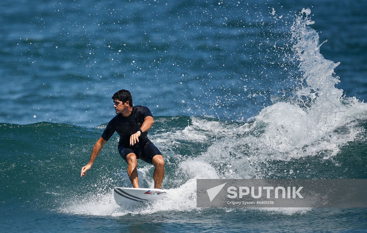 Japan Olympics 2020 Surfing Training