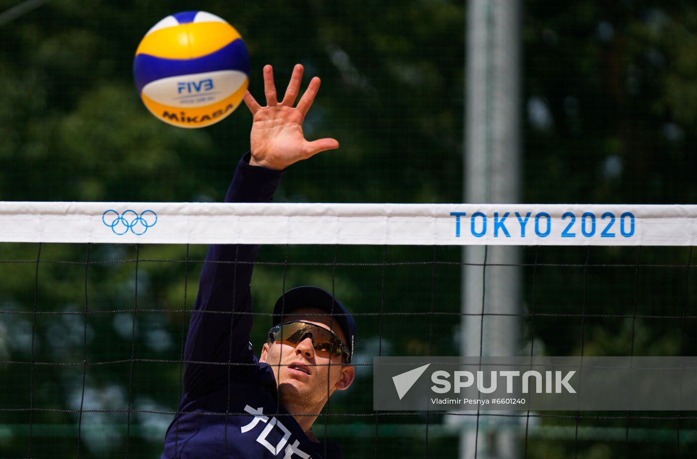 Japan Olympics 2020 Beach Volleyball Russia Training