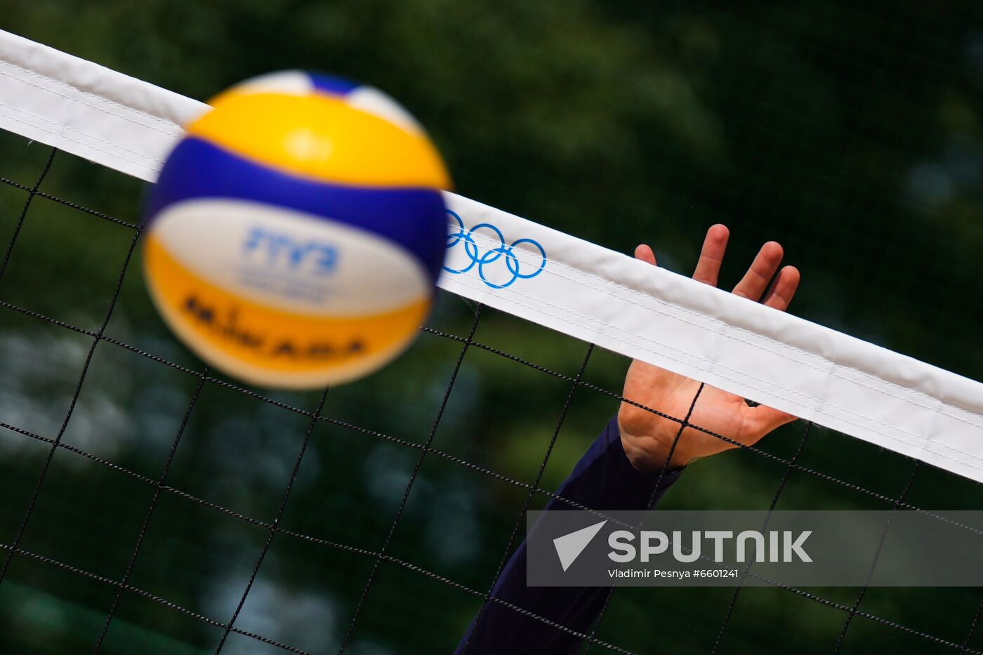 Japan Olympics 2020 Beach Volleyball Russia Training