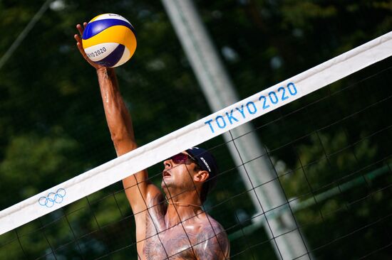 Japan Olympics 2020 Beach Volleyball Russia Training