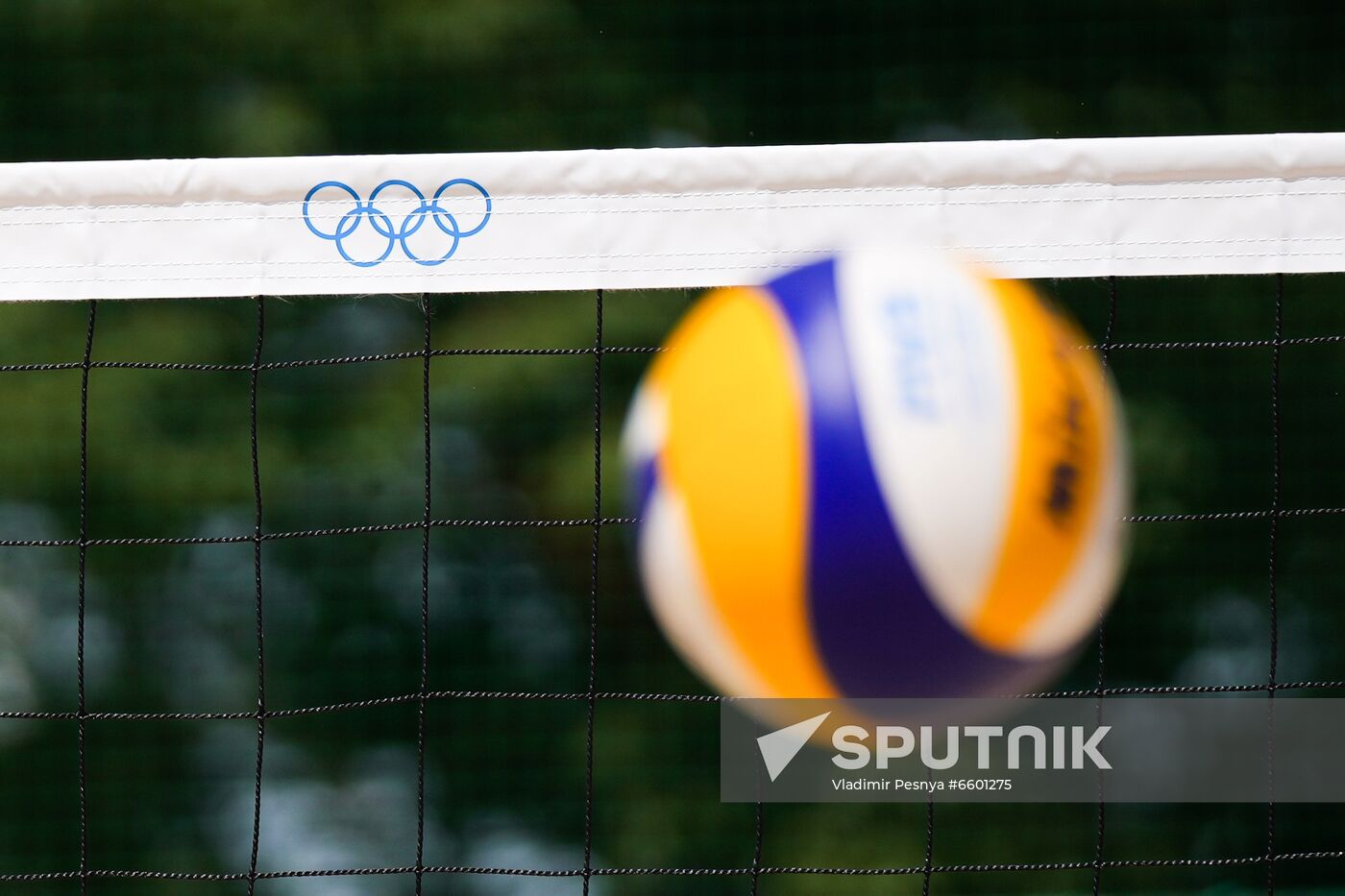 Japan Olympics 2020 Beach Volleyball Russia Training