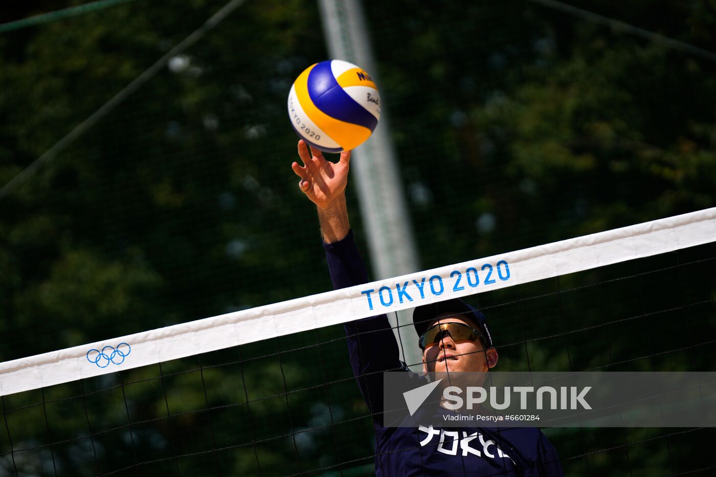 Japan Olympics 2020 Beach Volleyball Russia Training