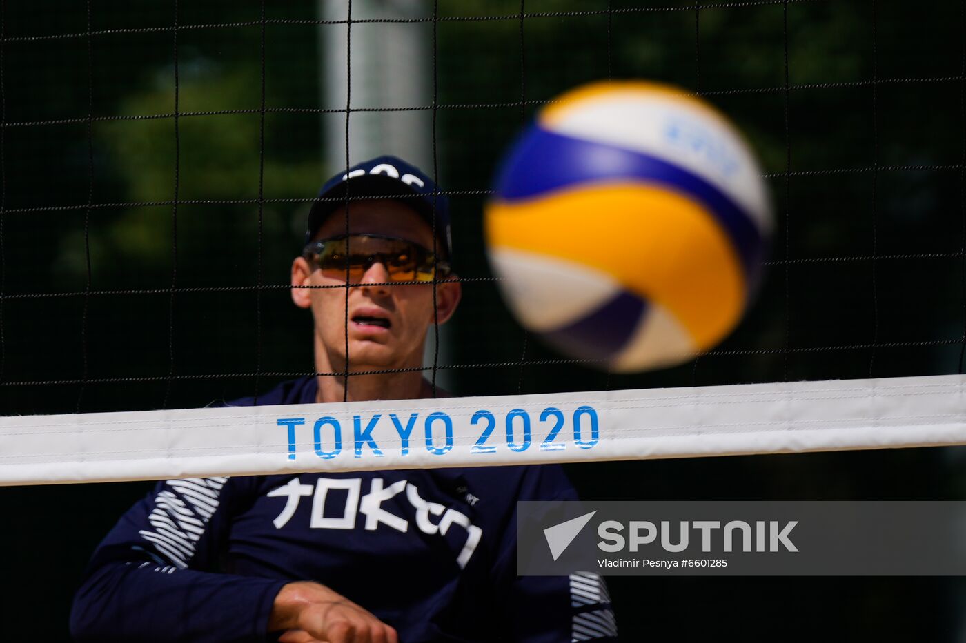 Japan Olympics 2020 Beach Volleyball Russia Training