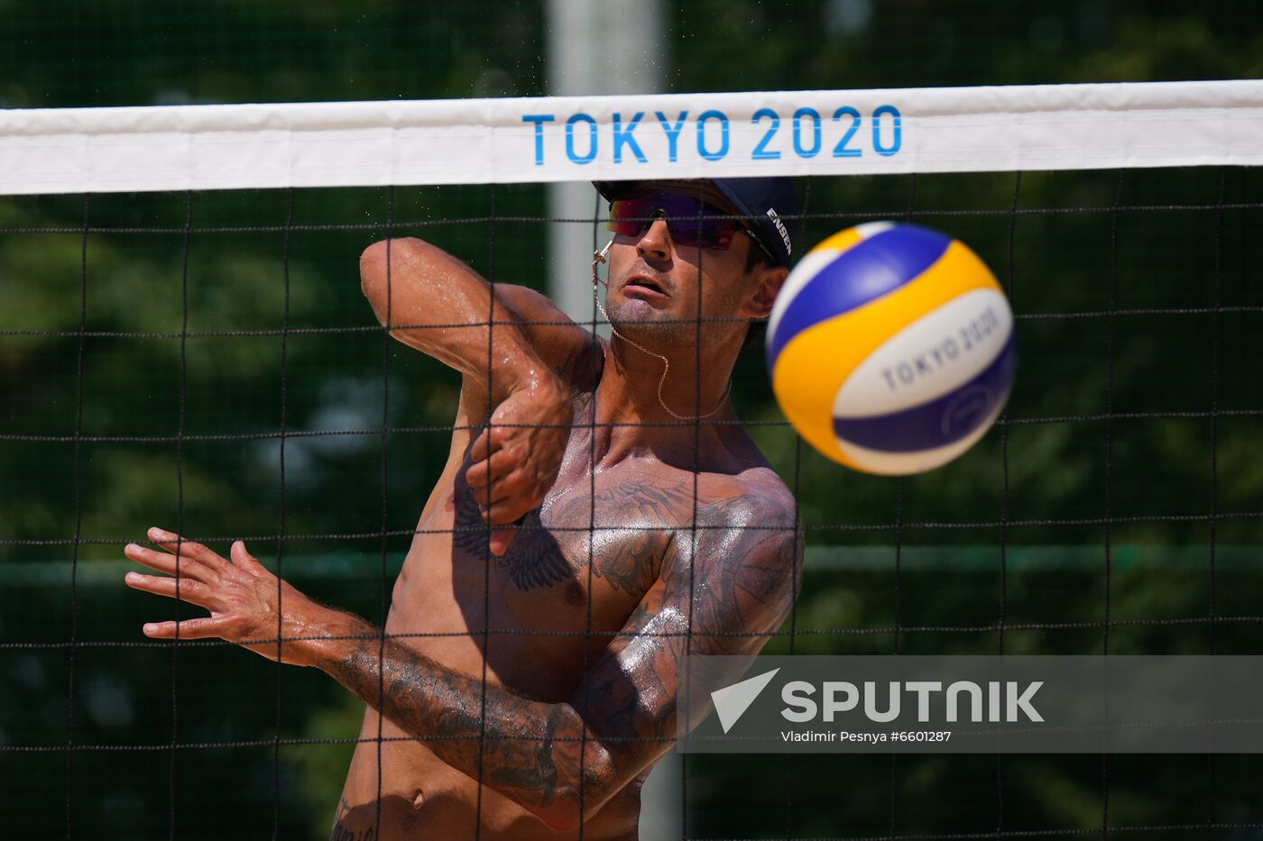Japan Olympics 2020 Beach Volleyball Russia Training