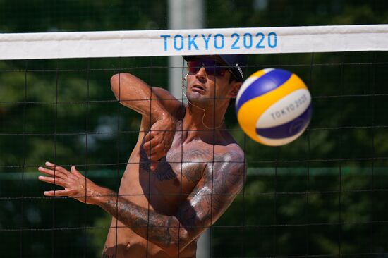 Japan Olympics 2020 Beach Volleyball Russia Training