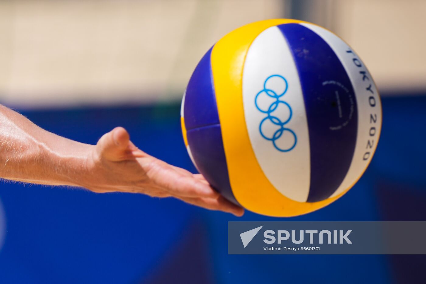 Japan Olympics 2020 Beach Volleyball Russia Training