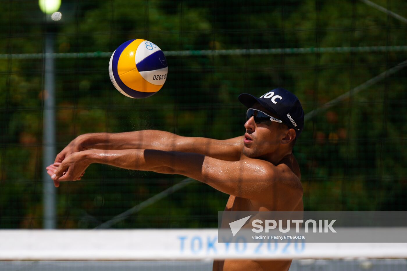 Japan Olympics 2020 Beach Volleyball Russia Training