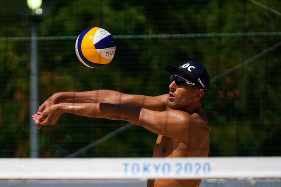 Japan Olympics 2020 Beach Volleyball Russia Training