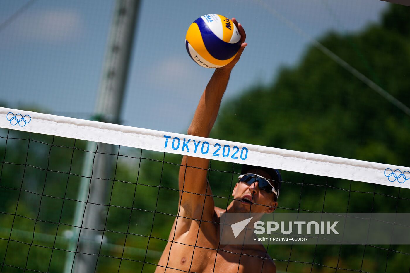 Japan Olympics 2020 Beach Volleyball Russia Training