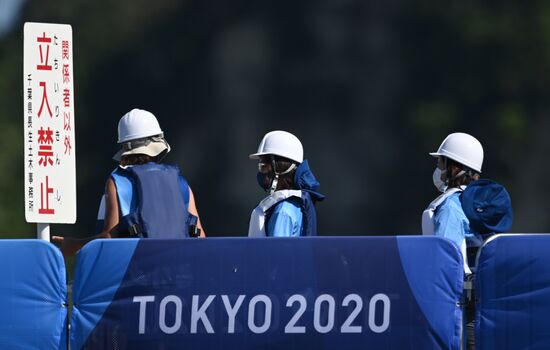 Japan Olympics 2020 Surfing Training