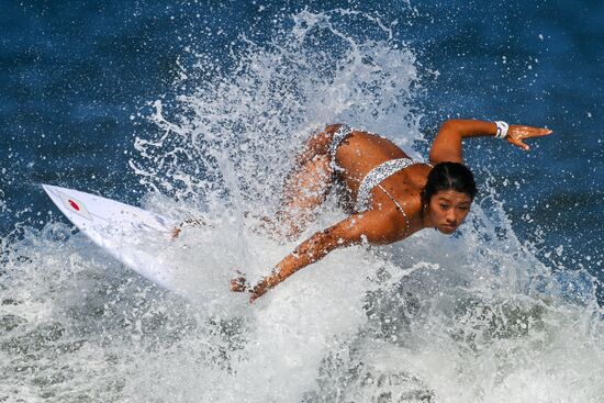 Japan Olympics 2020 Surfing Training