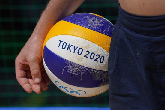 Japan Olympics 2020 Beach Volleyball Russia Training