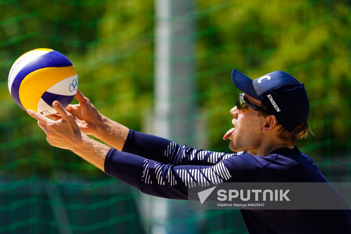 Japan Olympics 2020 Beach Volleyball Russia Training