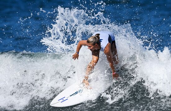 Japan Olympics 2020 Surfing Training