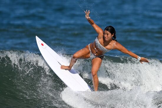 Japan Olympics 2020 Surfing Training