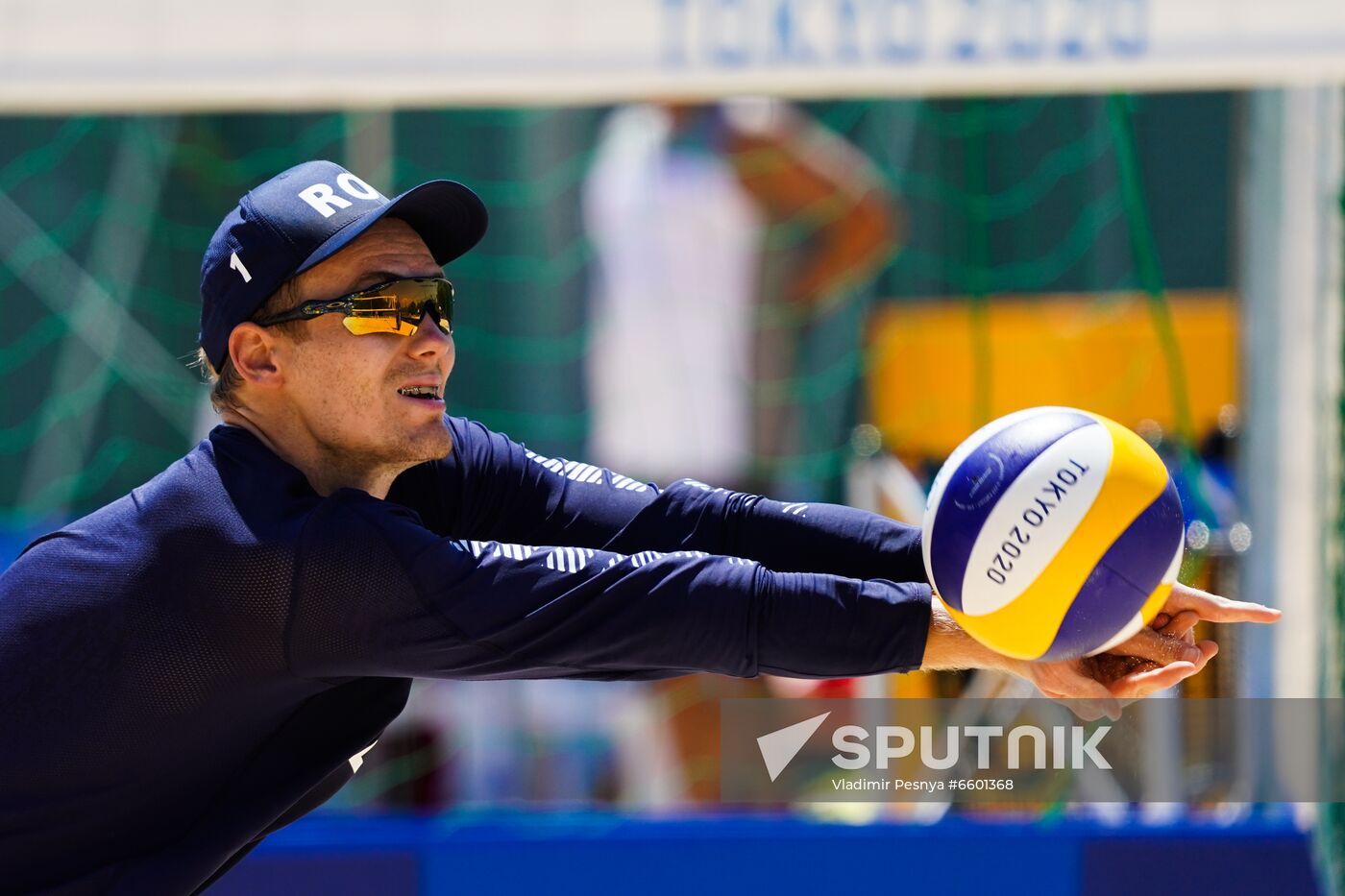 Japan Olympics 2020 Beach Volleyball Russia Training