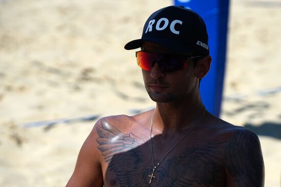 Japan Olympics 2020 Beach Volleyball Russia Training