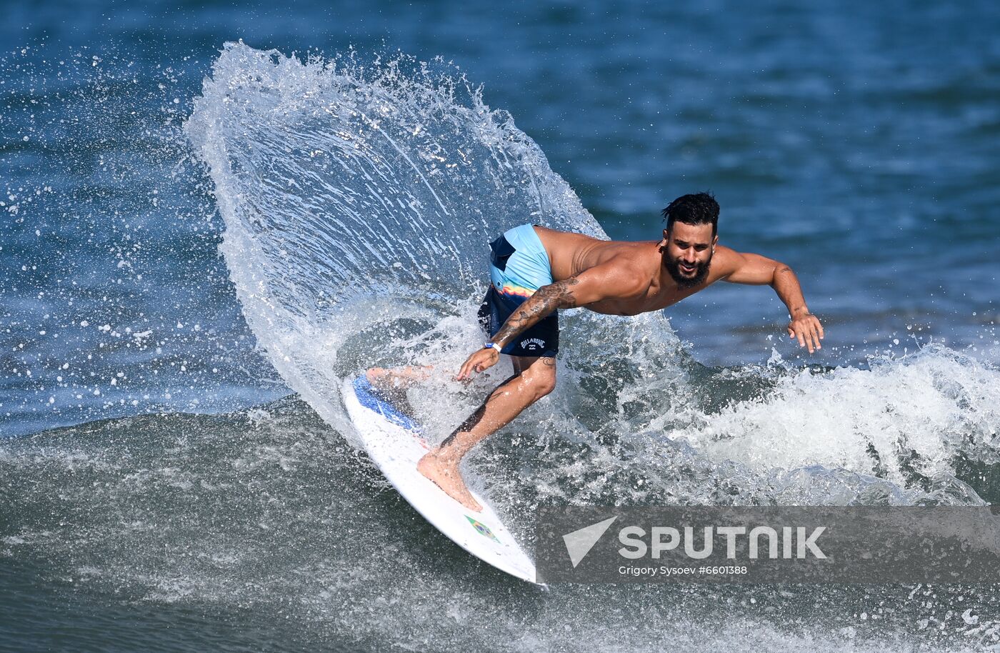 Japan Olympics 2020 Surfing Training