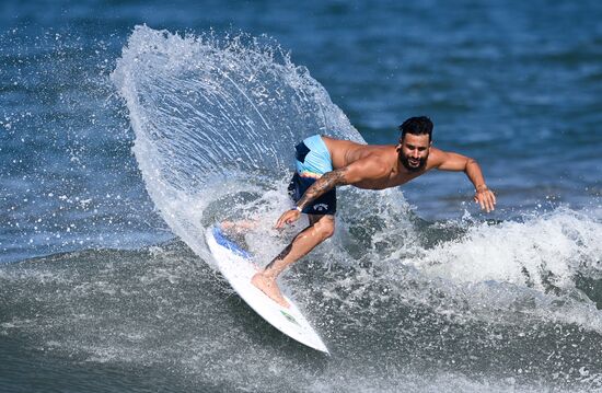 Japan Olympics 2020 Surfing Training