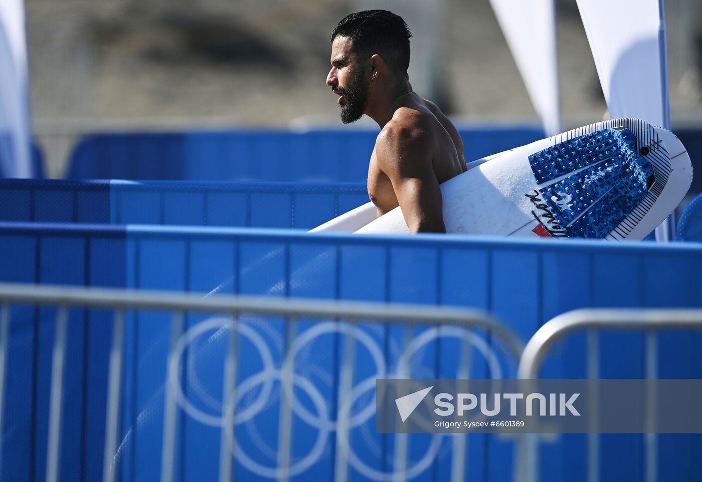 Japan Olympics 2020 Surfing Training