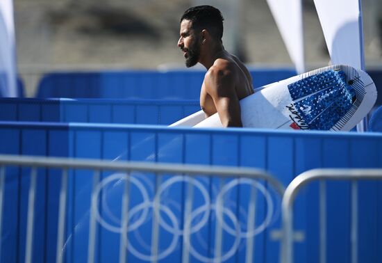 Japan Olympics 2020 Surfing Training