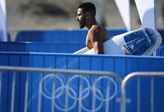 Japan Olympics 2020 Surfing Training