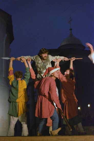 Premiere of Yaroslavna show