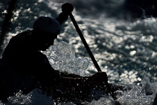 Japan Olympics 2020 Canoe Slalom Training