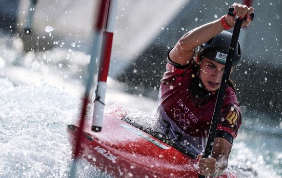 Japan Olympics 2020 Canoe Slalom Training